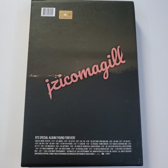 [Jimin PC] Young Forever [Night Ver.] (NO CD) BTS - Picture 3 of 4